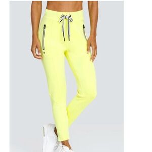 Tail Eleanor Joggers Sunny Lime Size XS Extra Small Slouchy Pant Cloud Jersey